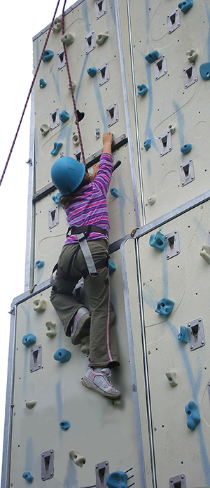 mobile climbing wall